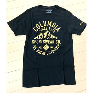 コロンビア(Columbia)のユニセックス　コロンビアTシャツ　黒　(Tシャツ/カットソー(半袖/袖なし))
