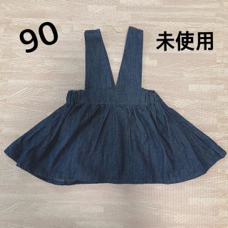 ニシマツヤ(西松屋)の専用 ︎︎︎✌︎  デニム ワンピース 90(ワンピース)