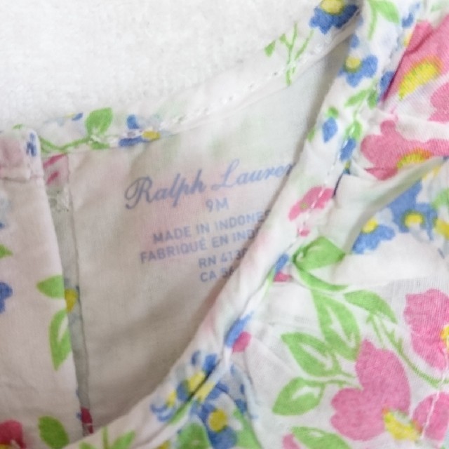 Ralph Lauren(ラルフローレン)のラルフローレン バルーンロンパース キッズ/ベビー/マタニティのベビー服(~85cm)(ロンパース)の商品写真