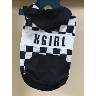 エックスガール(X-girl)のX-girl(エックスガール)  XS  チェッカーフーディ 犬服 クール(犬)