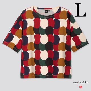 ユニクロ(UNIQLO)の新品　UNIQLO marimekko コラボ　Lサイズ(Tシャツ(半袖/袖なし))