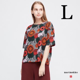 ユニクロ(UNIQLO)の新品　UNIQLO marimekko コラボ　Lサイズ(Tシャツ(半袖/袖なし))