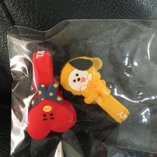 ボウダンショウネンダン(防弾少年団(BTS))のbts BTS BT21 コード収納　2個セット　イヤホン　cimmy (ストラップ/イヤホンジャック)