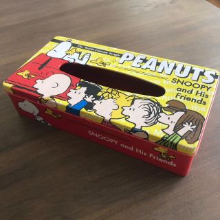 スヌーピー(SNOOPY)のSNOOPY ティッシュケース(ティッシュボックス)