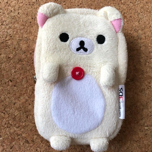 リラックマ　3ds  ケース エンタメ/ホビーのおもちゃ/ぬいぐるみ(キャラクターグッズ)の商品写真