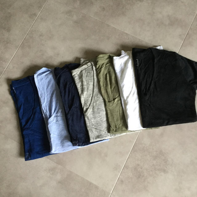 GAP(ギャップ)のGap新品リネンTシャツ XXS 各一枚 レディースのトップス(Tシャツ(半袖/袖なし))の商品写真