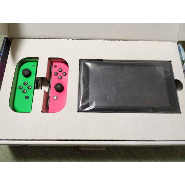 Nintendo スイッチの通販 by umetaro's shop｜ラクマ switch スプラトゥーン２カラー 特価再入荷