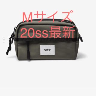 ダブルタップス(W)taps)のwtaps ポーチ　オリーブ　20ss mag M(その他)