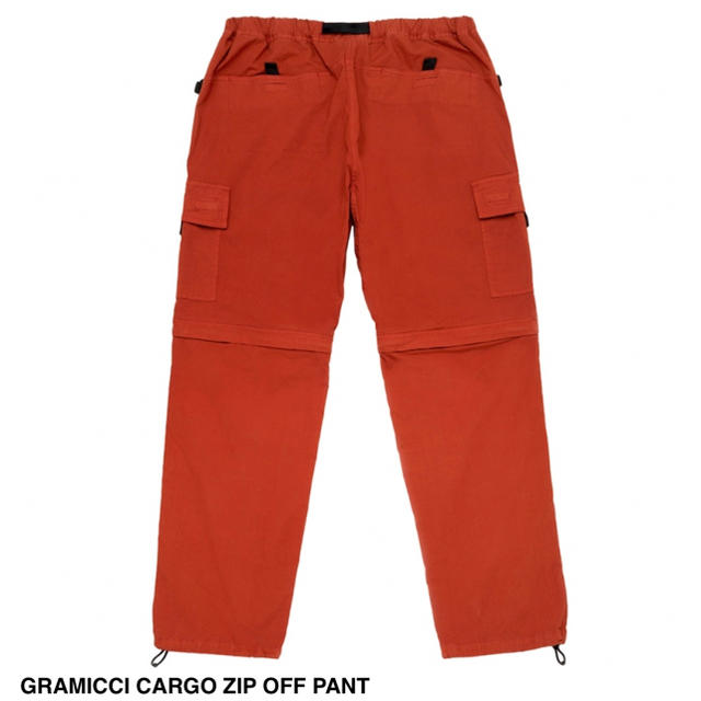 stussy × gramicci cargo zip off パンツ