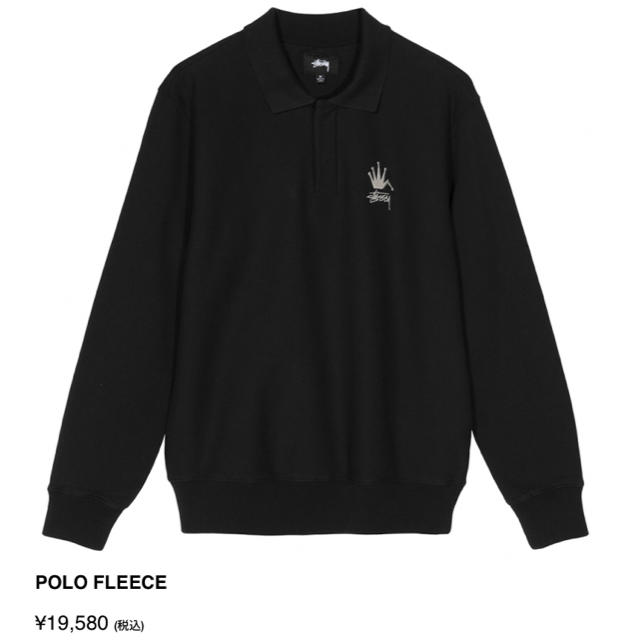 stussy  POLO  FLEECE