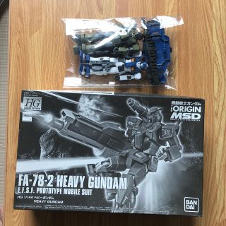 バンダイ(BANDAI)のガンプラ　ジャンク　ヘビーガンダム＋α(その他)