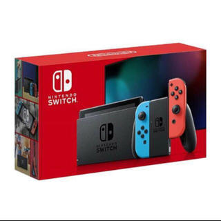 ニンテンドースイッチ(Nintendo Switch)のNintendo Switch 本体Joy-Con ネオンブルー＆レッド(携帯用ゲーム機本体)