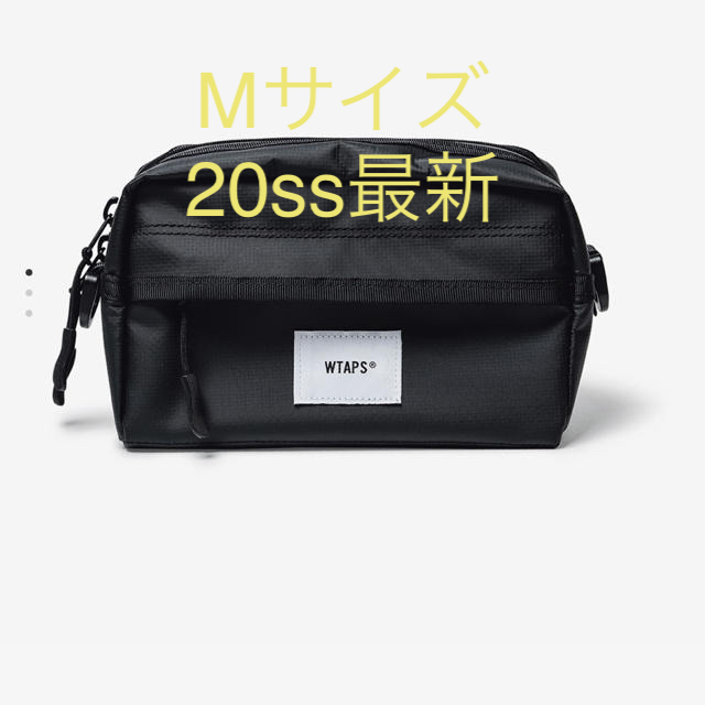 wtaps ポーチ　20ss MAG M / POUCH. PVC BLACK