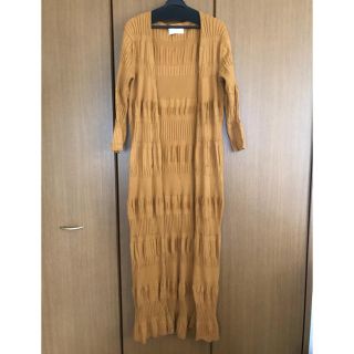 プラージュ(Plage)の美品　plage プラージュ  ロングカーディガン(カーディガン)