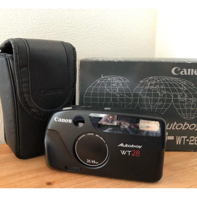 Canon(キヤノン)の★おまけ富士フィルムカラー2個★Canon Autoboy  WT28 スマホ/家電/カメラのカメラ(フィルムカメラ)の商品写真