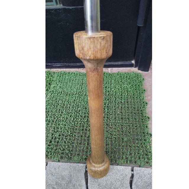 UCHIDA パワースラッガー 珍しい木製 ストッパー付き カチカチバット スポーツ/アウトドアの野球(バット)の商品写真