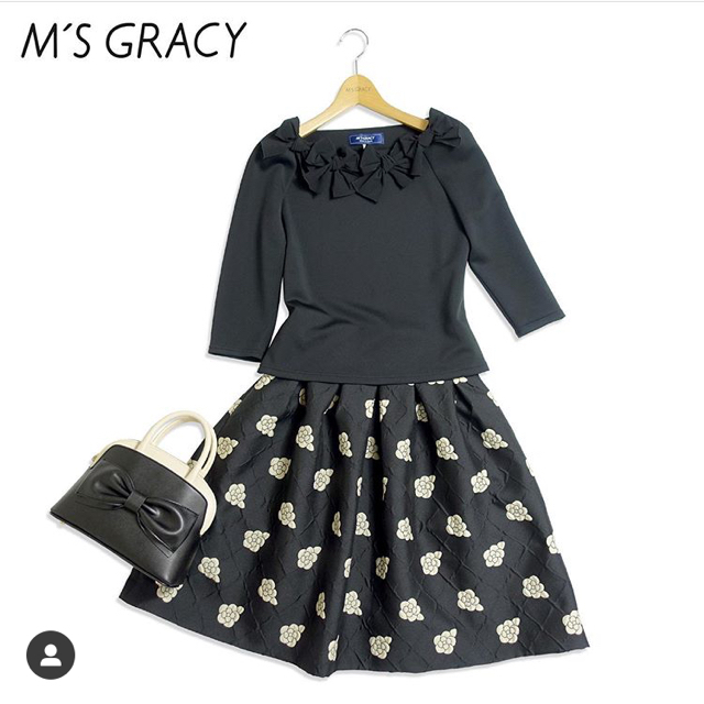 M'S GRACY - 【インスタグラム掲載服：新品未使用 】M'S GRACY リボン付きカットソー