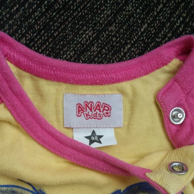 ANAP Kids(アナップキッズ)のANAP ロングＴ キッズ/ベビー/マタニティのキッズ服女の子用(90cm~)(Tシャツ/カットソー)の商品写真