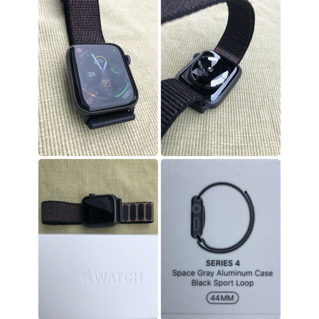 Apple Watch Series 4（GPSモデル）44mm スペースグレイ