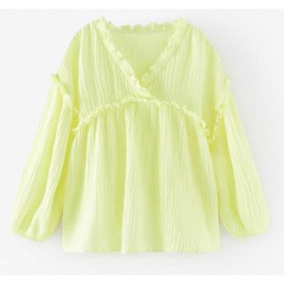 ザラキッズ(ZARA KIDS)の新品☆ZARA kids ザラ キッズ トップス ブラウス(ブラウス)