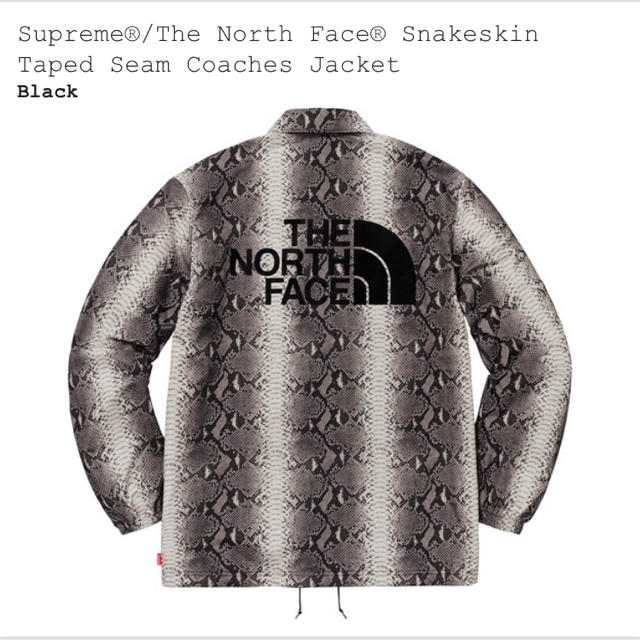 Supreme The North Face コーチジャケット 蛇柄 スネーク柄