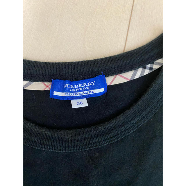 BURBERRY BLUE LABEL(バーバリーブルーレーベル)のバーバリーブルーレーベル　Tシャツ レディースのトップス(Tシャツ(半袖/袖なし))の商品写真