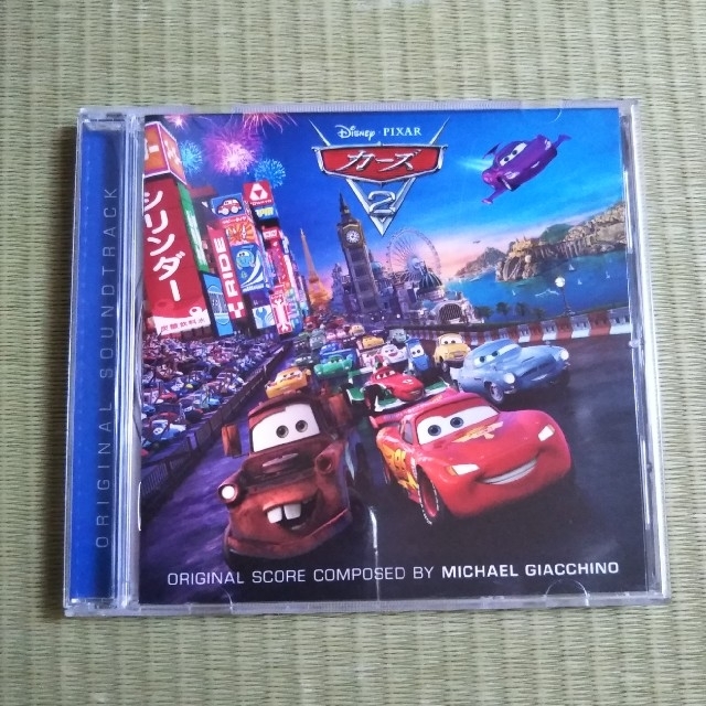 Disney(ディズニー)のカーズ２ サウンドトラック　レンタル落ち エンタメ/ホビーのCD(アニメ)の商品写真