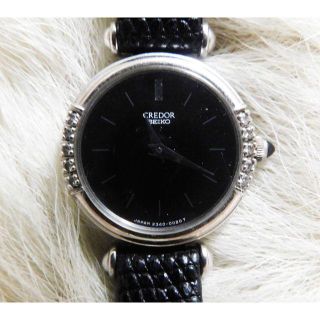 セイコー(SEIKO)の★セイコー SEIKO クレドール 10Pダイヤベゼル K18WG　クオーツ(腕時計)