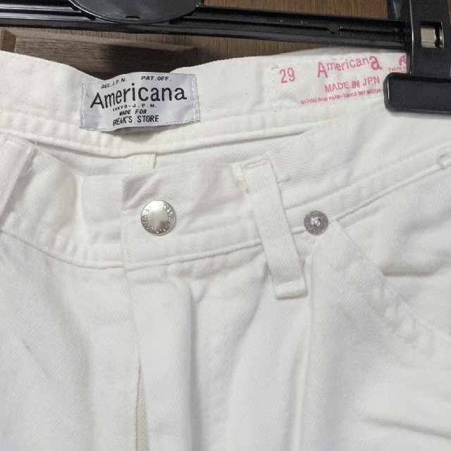 AMERICANA(アメリカーナ)のAMERICANA　FREAKSSTORE別注ペインターパンツ レディースのパンツ(デニム/ジーンズ)の商品写真