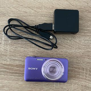 ソニー(SONY)のSONY  デジタルカメラ  パープル(コンパクトデジタルカメラ)