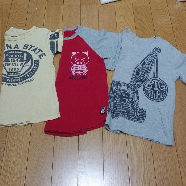 UNIQLO(ユニクロ)の専用です　夏物Tシャツ キッズ/ベビー/マタニティのキッズ服男の子用(90cm~)(パンツ/スパッツ)の商品写真