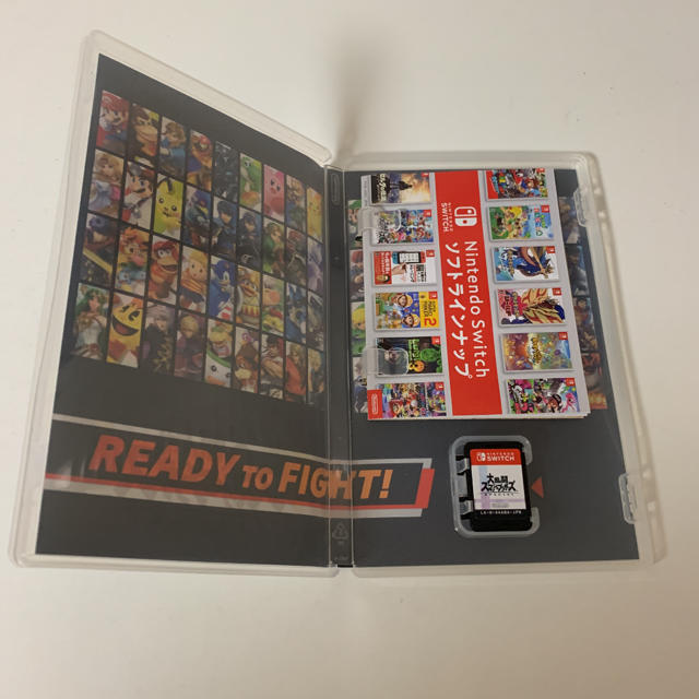 Nintendo Switch(ニンテンドースイッチ)の大乱闘スマッシュブラザーズ　 エンタメ/ホビーのゲームソフト/ゲーム機本体(家庭用ゲームソフト)の商品写真