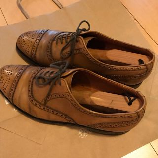 サンローラン(Saint Laurent)のume4525様専用❗️YSL ドレスシューズ　キャメル👞❗️(ドレス/ビジネス)