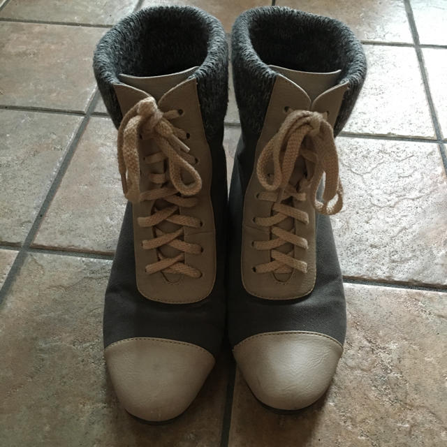FELISSIMO(フェリシモ)のhaco✳︎編上げブーツ レディースの靴/シューズ(ブーツ)の商品写真