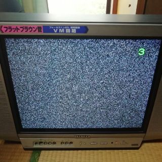 フラットブラウン管テレビ(テレビ)