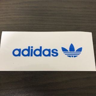 アディダス(adidas)の(縦７cm横16.5cm)adidas ステッカー(その他)