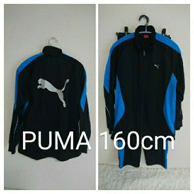 PUMA(プーマ)のPUMA ジャージ上下 160cm スポーツ/アウトドアのサッカー/フットサル(ウェア)の商品写真