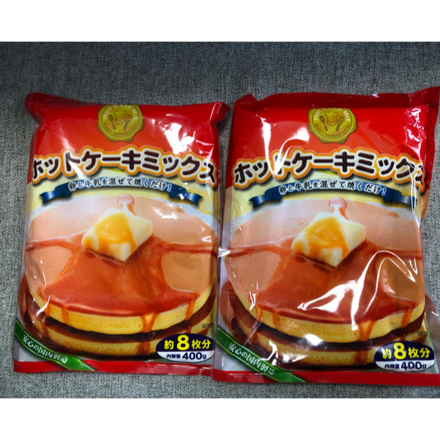 ホットケーキミックス　400g×2 食品/飲料/酒の食品(菓子/デザート)の商品写真