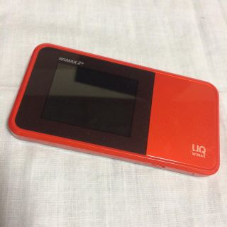 エーユー(au)のポケットWiFi UQWiMAX2+(PC周辺機器)