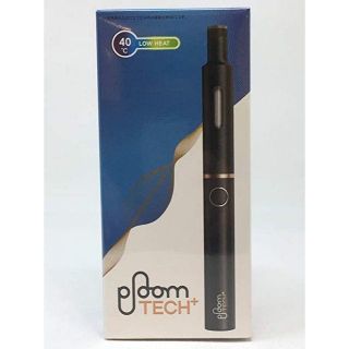 プルームテック(PloomTECH)の☆プルームテックプラス PloomTECH＋ スターターキット ブラック 新品☆(タバコグッズ)