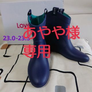 ラブトキシック(lovetoxic)のラブトキ レインシューズ 23センチ～23.5センチ 新品 M-1(レインブーツ/長靴)