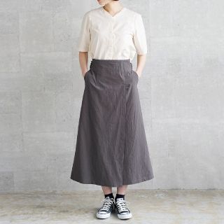 マーガレットハウエル(MARGARET HOWELL)のim様専用　HINOKI(ザ ヒノキ)コットンボイルパラシュートクロス(ロングワンピース/マキシワンピース)