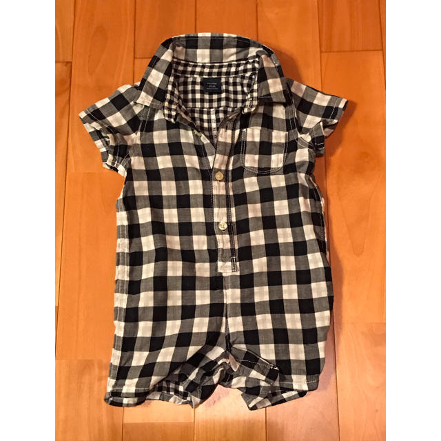 babyGAP(ベビーギャップ)のベビーギャップ　ロンパース　80cm  キッズ/ベビー/マタニティのベビー服(~85cm)(ロンパース)の商品写真