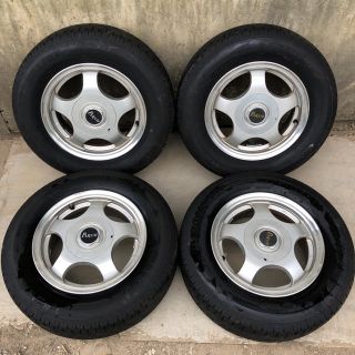 ブリヂストン(BRIDGESTONE)の【中古】13インチ アルミホイール4本セット【PARAM】(タイヤ・ホイールセット)