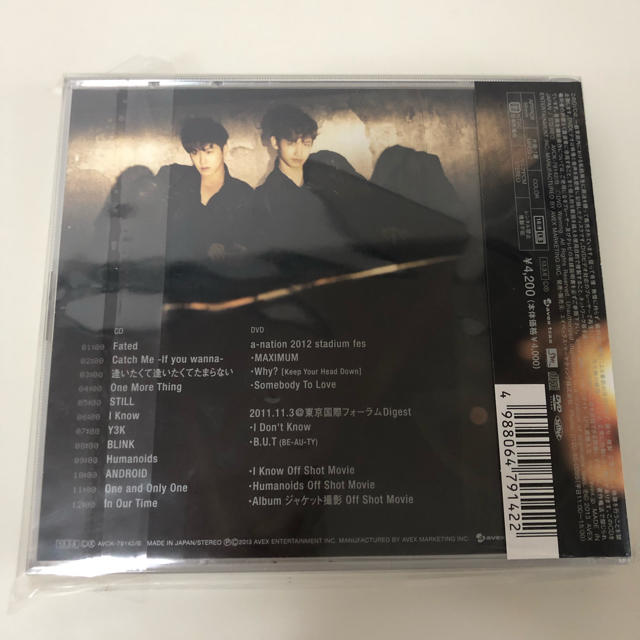 東方神起(トウホウシンキ)のほぼ新品東方神起TIME（DVD付） エンタメ/ホビーのCD(ポップス/ロック(邦楽))の商品写真