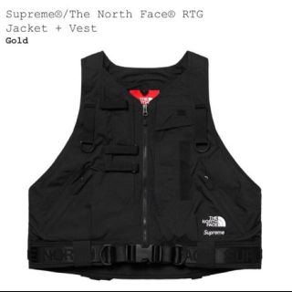 シュプリーム(Supreme)のsupreme TNF RTG VEST Lノースフェイス(マウンテンパーカー)