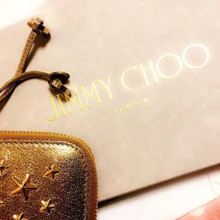 ジミーチュウ(JIMMY CHOO)のジミーチュウ 財布 ゴールド(財布)