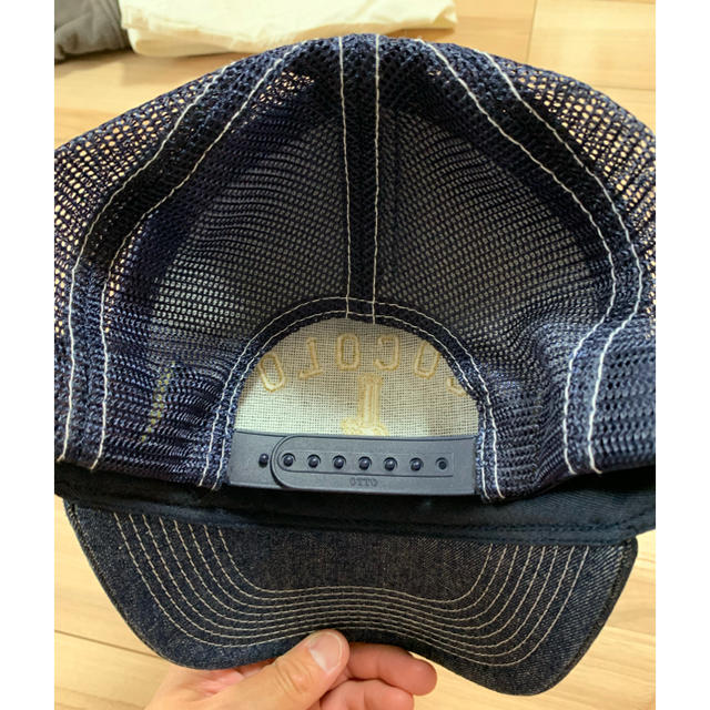 COCOLOBLAND(ココロブランド)のCOCORO  BLAND ココロブランド　デニムキャップ メンズの帽子(キャップ)の商品写真