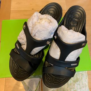 クロックス(crocs)のクロックス　ヒールサンダル(ハイヒール/パンプス)