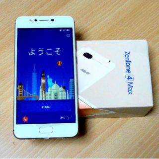 エイスース(ASUS)のAsus Zenfone 4 max  gold(スマートフォン本体)